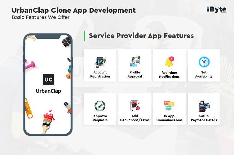 UrbanClap - Service provider features