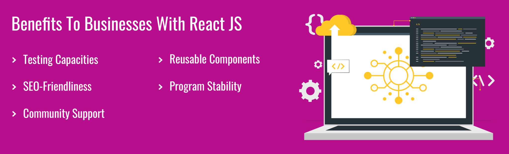 react